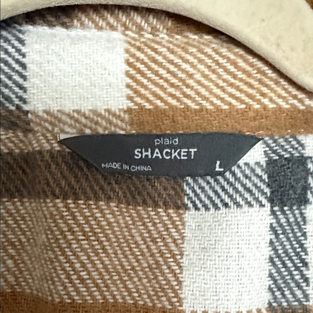 Plaid Button-Up Jacket - image 2